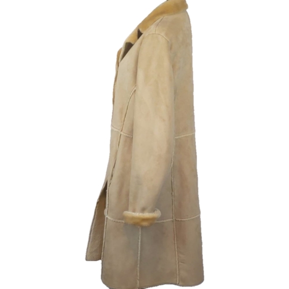 MARVIN RICHARDS - vintage coat with fur size XL - Picture 4 of 7